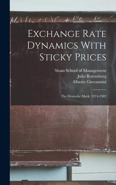 Exchange Rate Dynamics With Sticky Prices: The Deutsche Mark, 1974-1982