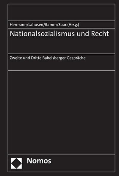 Nationalsozialismus und Recht