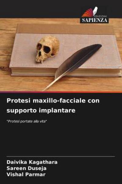 Protesi maxillo-facciale con supporto implantare