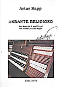 Andante religiosofür Horn in F und Orgel