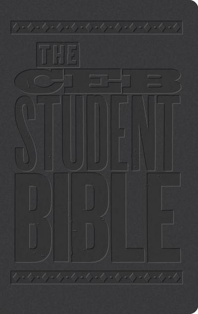 The Ceb Student Bible Black Decotone