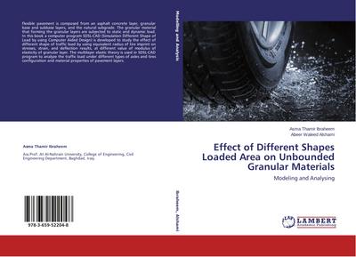 Effect of Different Shapes Loaded Area on Unbounded Granular Materials