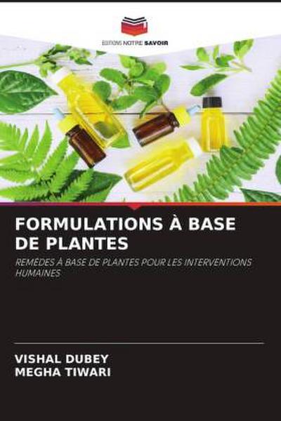 FORMULATIONS À BASE DE PLANTES