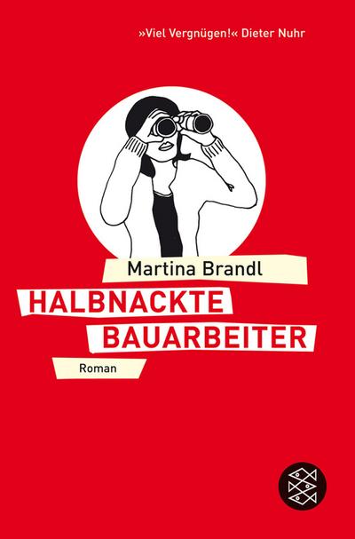 Halbnackte Bauarbeiter.