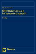 Öffentliche Ordnung im Versammlungsrecht
