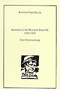 Bestseller in der Weimarer Republik 1925 - 1930