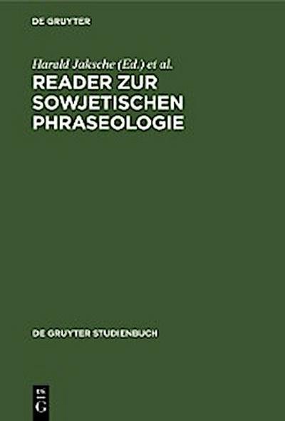 Reader zur sowjetischen Phraseologie