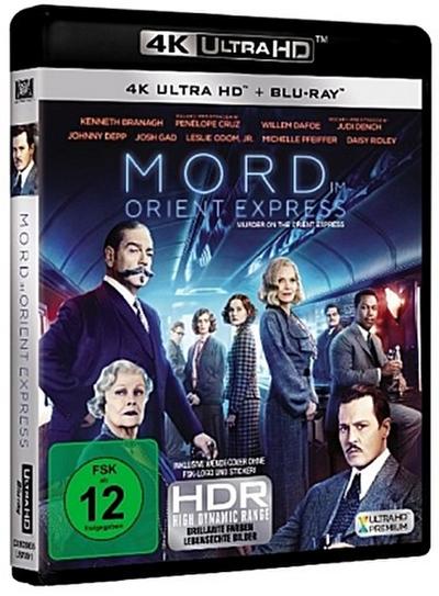 Mord im Orient Express (2017) 4K, 1 UHD-Blu-ray + 1 Blu-ray