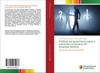 Práticas de governança para o processo sucessório em empresa familiar