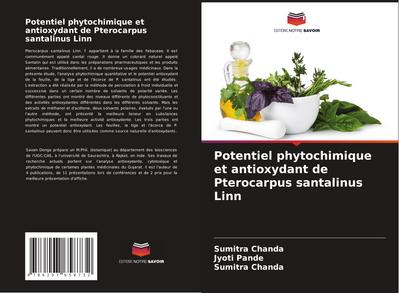 Potentiel phytochimique et antioxydant de Pterocarpus santalinus Linn