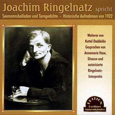 Joachim Ringelnatz spricht, Audio-CD