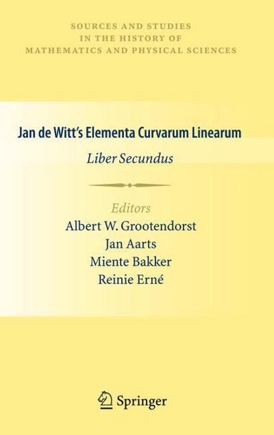 Jan de Witt’s Elementa Curvarum Linearum