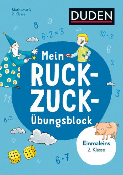 Mein Ruckzuck-Übungsblock Einmaleins 2. Klasse: bis 100