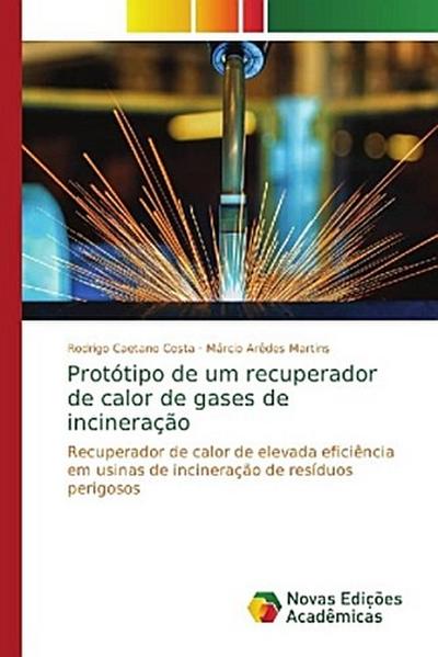 Protótipo de um recuperador de calor de gases de incineração