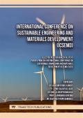 International Conference on Sustainable Engineering and Materials Development (ICSEMD)