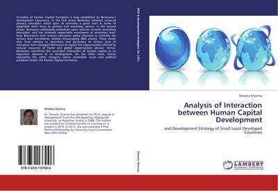 Analysis of Interaction between Human Capital Development