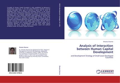 Analysis of Interaction between Human Capital Development - Shweta Sharma