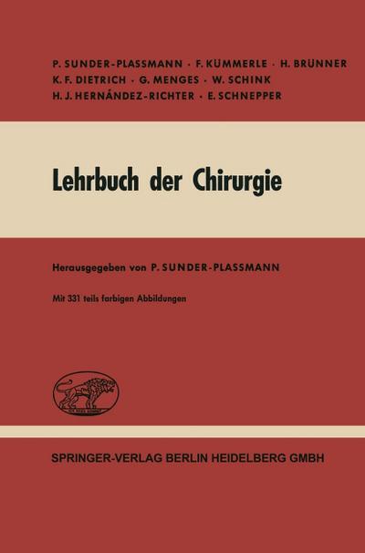 Lehrbuch der Chirurgie