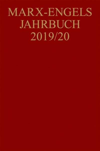 Marx-Engels-Jahrbuch 2019/20