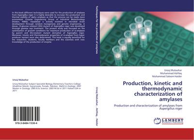 Production, kinetic and thermodynamic characterization of amylases