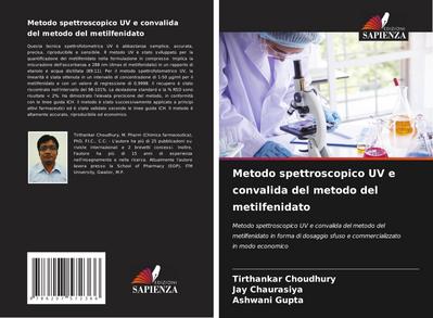 Metodo spettroscopico UV e convalida del metodo del metilfenidato