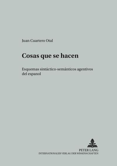 Cosas que se hacen