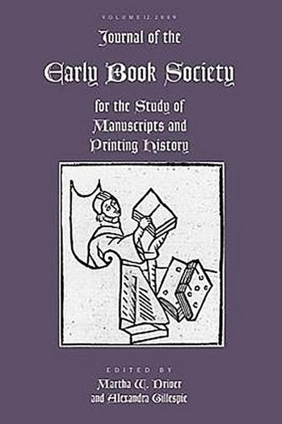 Journal of the Early Book Society Vol 12