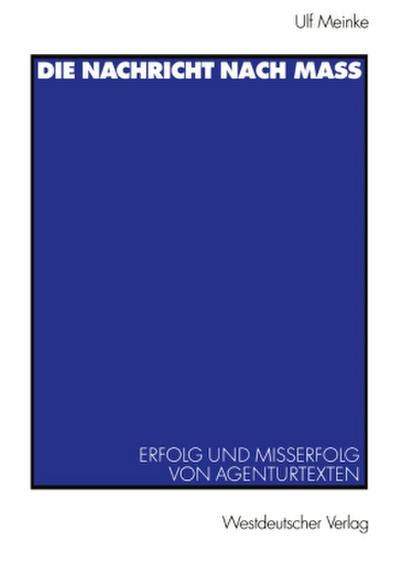 Die Nachricht nach Maß