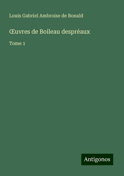 ¿uvres de Boileau despréaux
