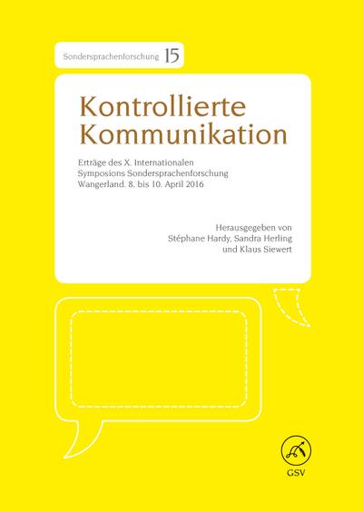 Kontrollierte Kommunikation (eBook, PDF) - Klaus Siewert