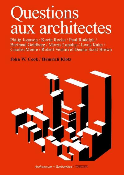 Questions aux architectes