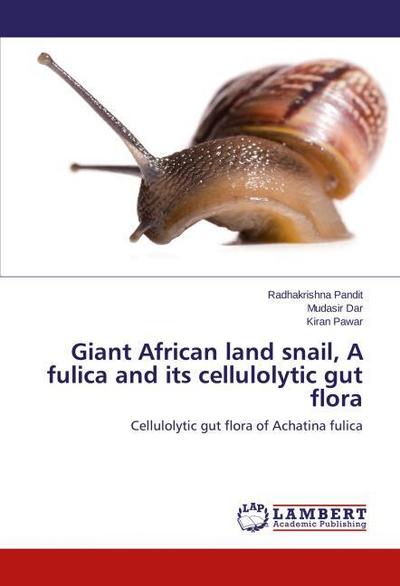 Giant African land snail, A fulica and its cellulolytic gut flora
