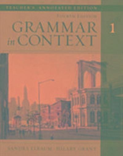 ELBAUM: Grammar in Context