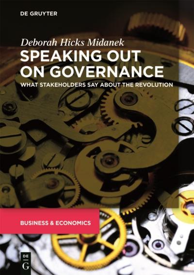 Speaking Out on Governance
