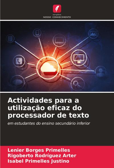 Actividades para a utilização eficaz do processador de texto