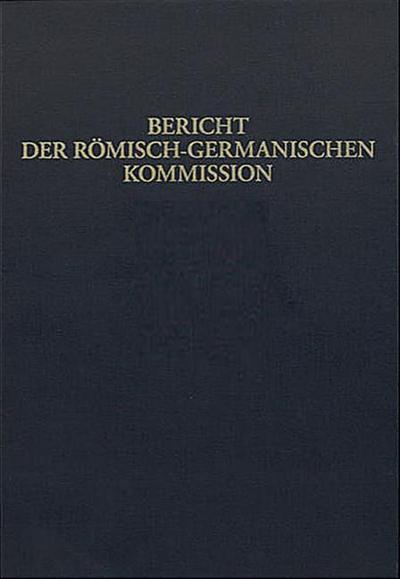 Bericht der Römisch-Germanischen Kommission 97/2016