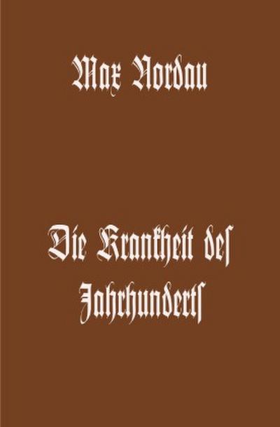 Die Krankheit des Jahrhunderts