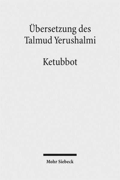 Übersetzung des Talmud Yerushalmi