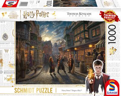 Thomas Kinkade Studios - Wizarding World: Harry Potter Diagon Alley