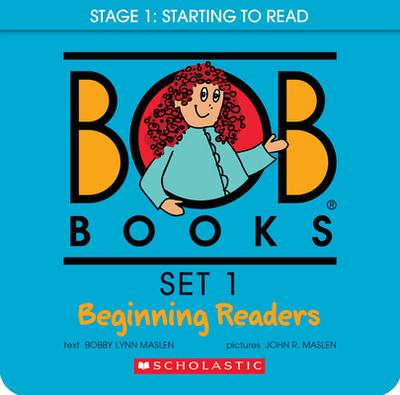 Bob Books - Set 1: Beginning Readers Box Set Decodable Phonics Books, Ages 4 and Up, Kindergarten (Stage 1: Starting to Read)