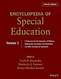 Encyclopedia of Special Education, Volume 1