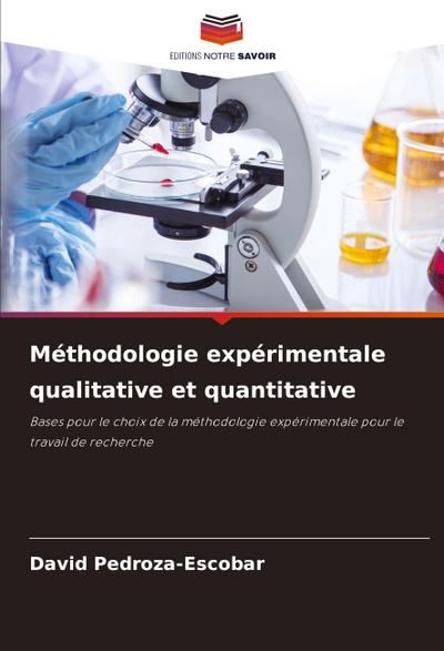 Méthodologie expérimentale qualitative et quantitative