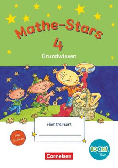 Mathe-Stars - Grundwissen - BOOKii-Ausgabe - 4. Schuljahr