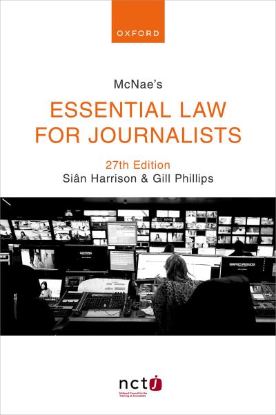 McNae’s Essential Law for Journalists
