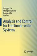 Analysis and Control for Fractional-order Systems
