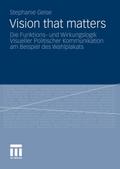 Vision that matters