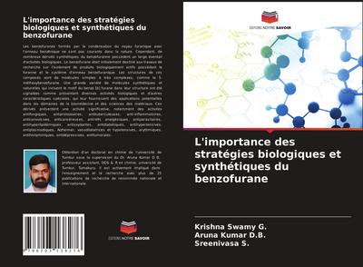 L’importance des stratégies biologiques et synthétiques du benzofurane