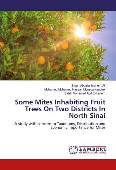 Some Mites Inhabiting Fruit Trees On Two Districts In North Sinai