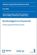 Nachhaltigkeit im Privatrecht