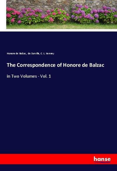 The Correspondence of Honore de Balzac